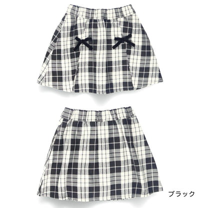 日本童裝 Branshes 格紋短裙 80-150cm 女童款 冬季 DRESSES/SKIRTS