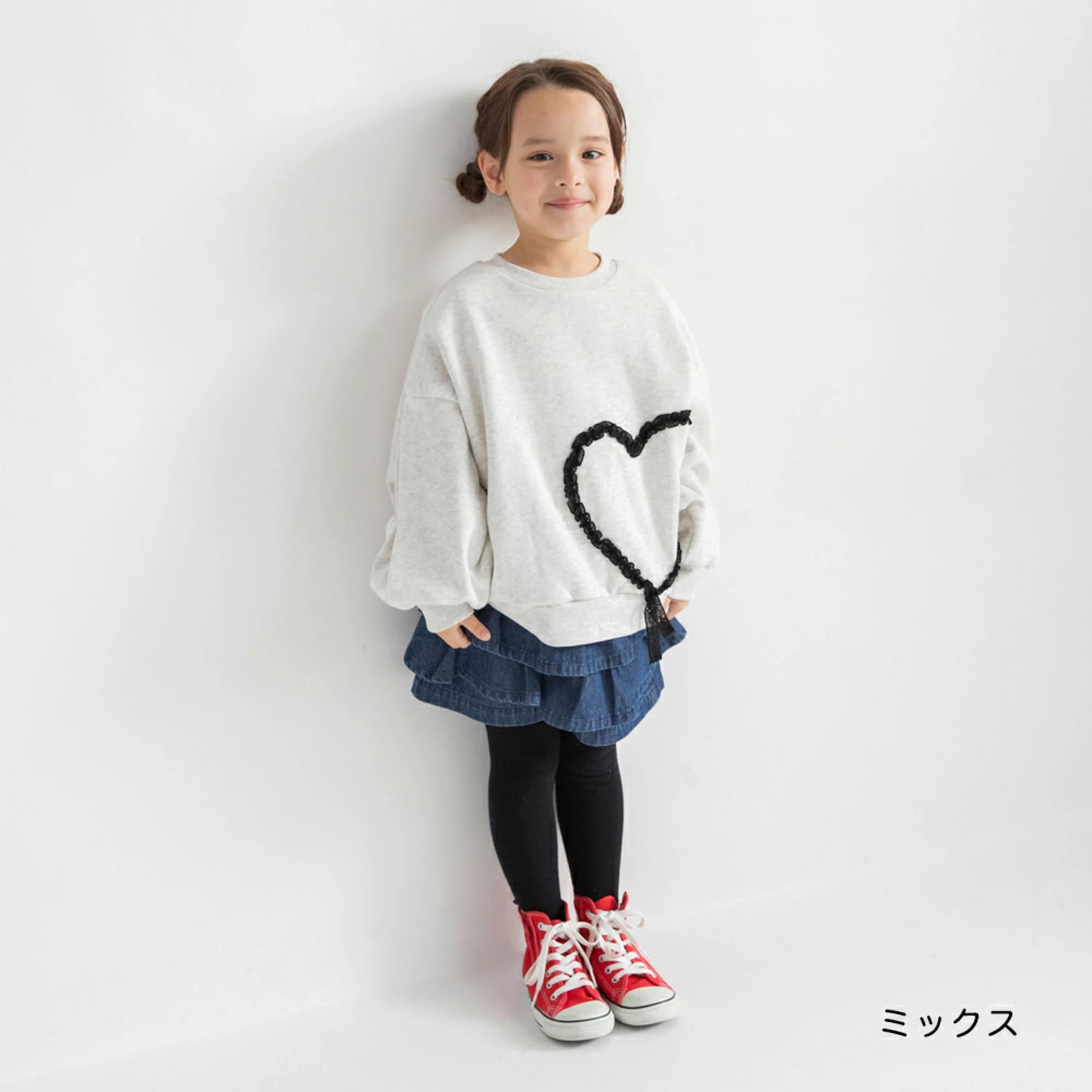 日本童裝 Branshes 抓毛衛衣 100-150cm 女童款 冬季 TOPS