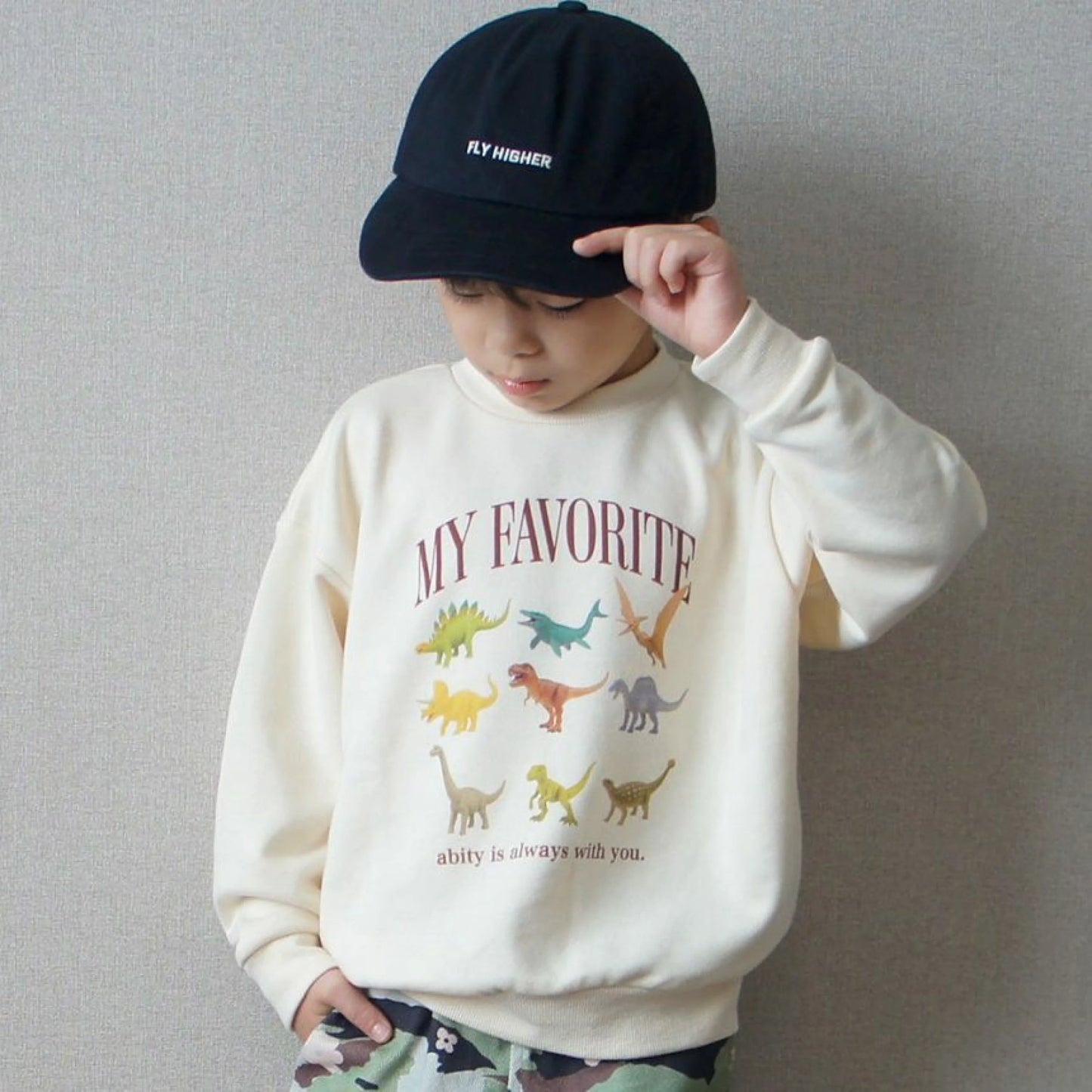 日本童裝 Branshes aBity select.印花衛衣 90-130cm 男童款 冬季 TOPS