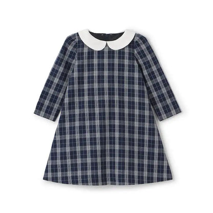 日本童裝 pe#main 翻領禮服連身裙 90-130cm 女童款 冬季 DRESSES 面試/宴會/表演