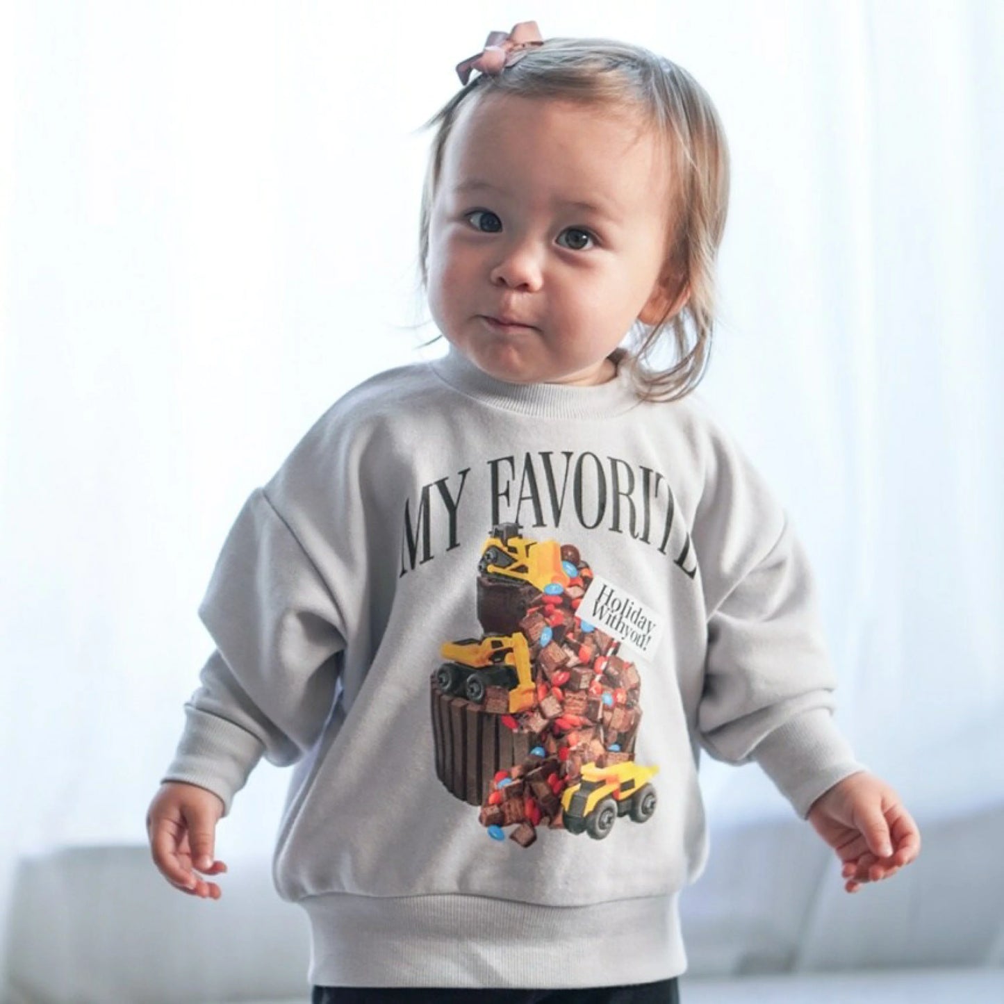 日本童裝 Branshes aBity select.印花衛衣 90-130cm 男童款/女童款 冬季 TOPS