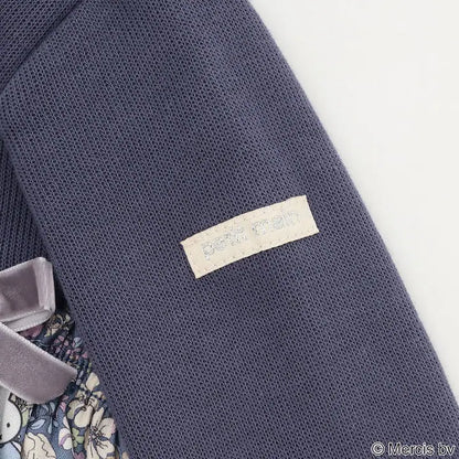 日本童裝 pe#main x miffy 碎花拼接上衣 80-130cm 女童款 冬季 TOPS