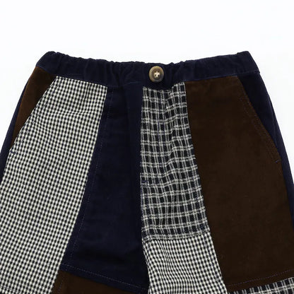 日本童裝 pe#main 拼布長褲 80-130cm 男童款 冬季 PANTS