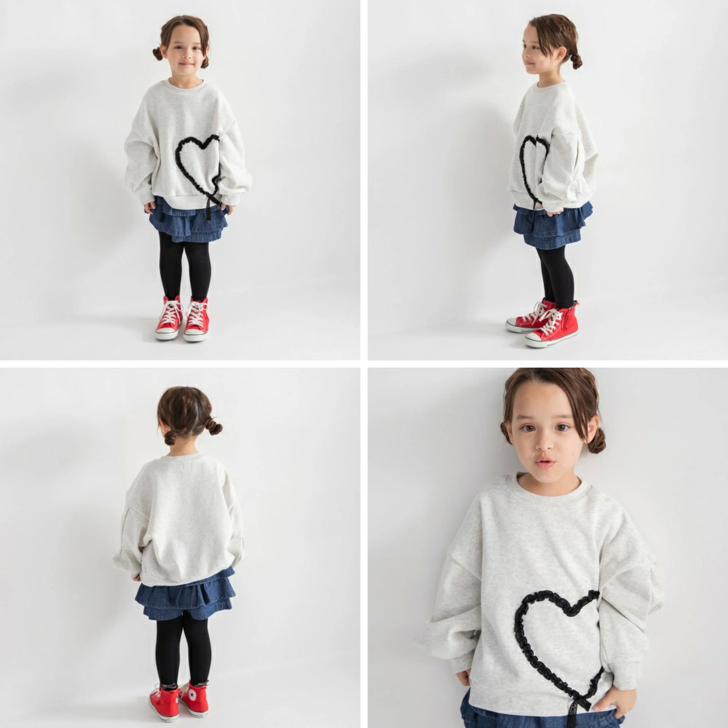 日本童裝 Branshes 抓毛衛衣 100-150cm 女童款 冬季 TOPS