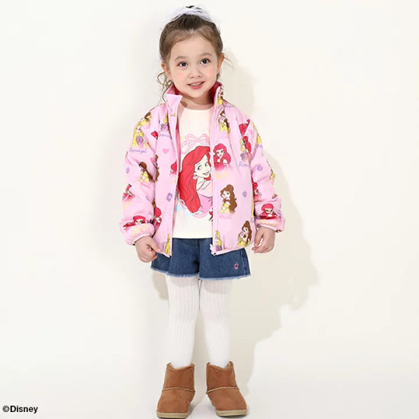 日本童裝 BDL x Disney 2Way 雙面 抓毛夾棉外套 100-130cm 女童款 冬季 (適合初秋、香港平均溫度、寒冷天氣）OUTERWEAR 