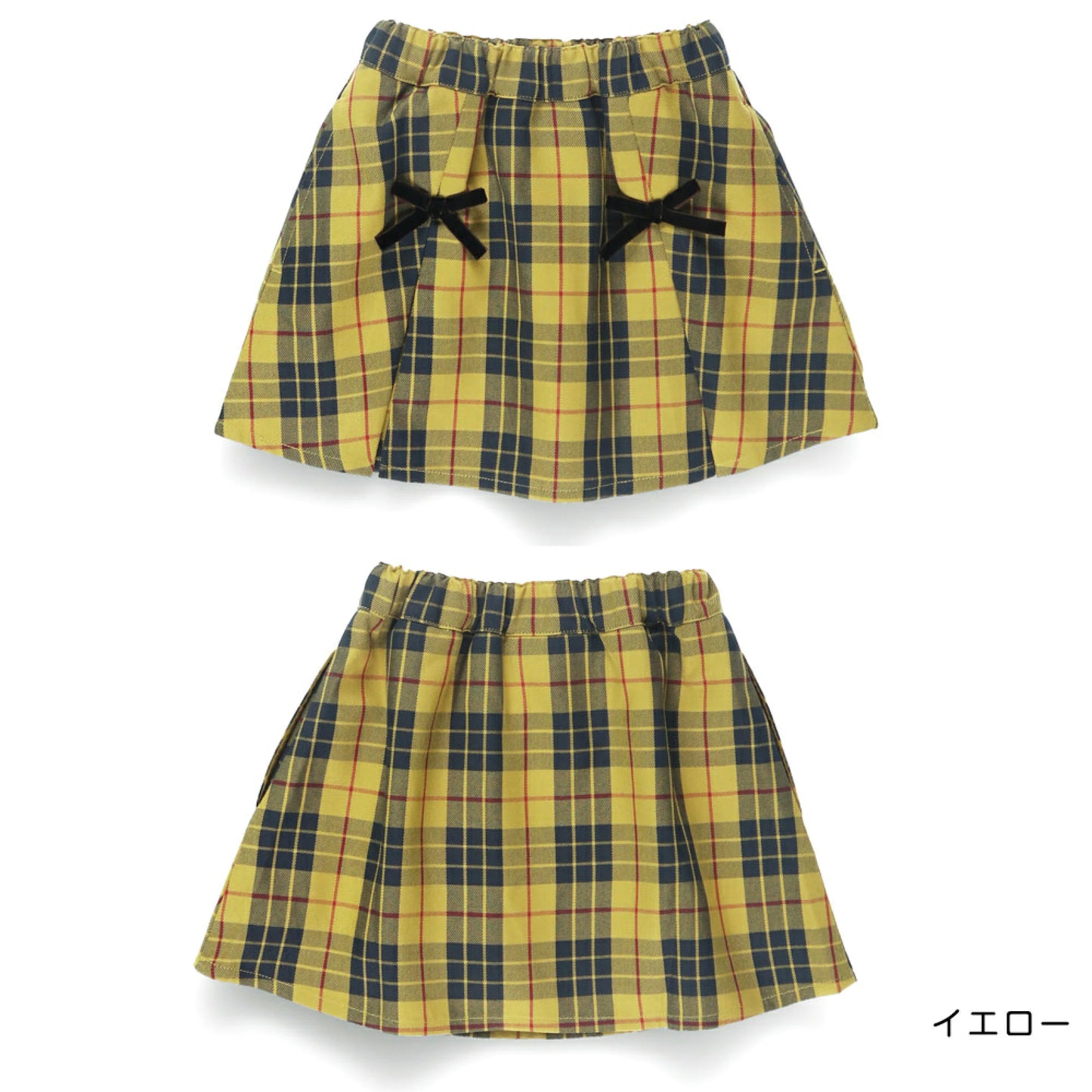 日本童裝 Branshes 格紋短裙 80-150cm 女童款 冬季 DRESSES/SKIRTS