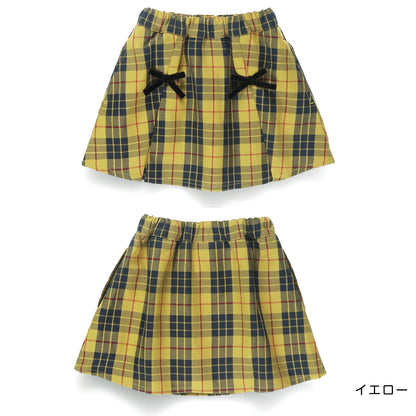 日本童裝 Branshes 格紋短裙 80-150cm 女童款 冬季 DRESSES/SKIRTS