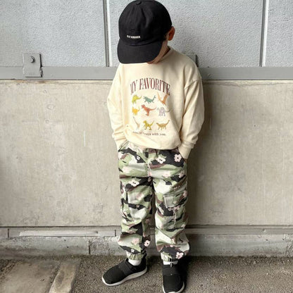 日本童裝 Branshes aBity select.印花衛衣 90-130cm 男童款 冬季 TOPS