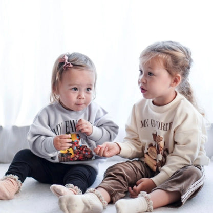 日本童裝 Branshes aBity select.印花衛衣 90-130cm 男童款/女童款 冬季 TOPS