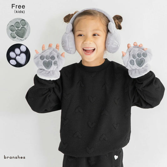 日本直送 Branshes 貓貓肉球手套 Free Size 手套系列