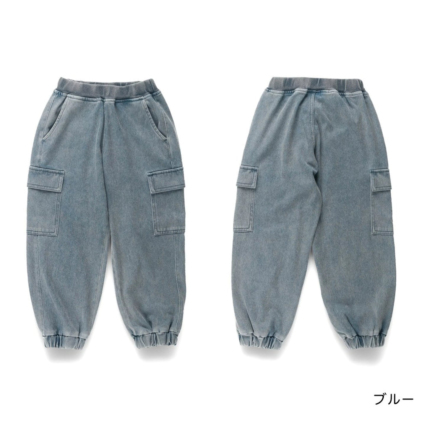 日本童裝 Branshes 柔軟工裝長褲 80-150cm 男童款 冬季 PANTS