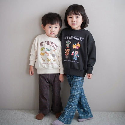 日本童裝 Branshes aBity select.印花衛衣 90-130cm 男童款 冬季 TOPS