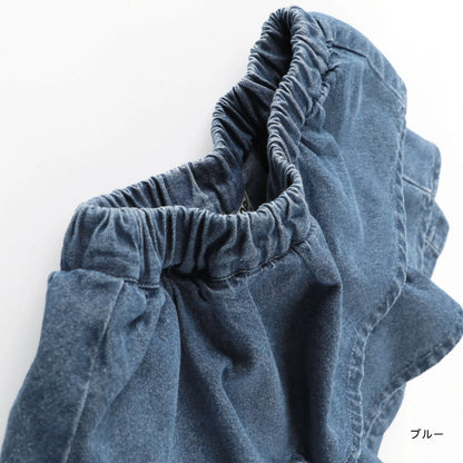 日本童裝 Branshes 牛仔裙褲 100-150cm 女童款 冬季 PANTS