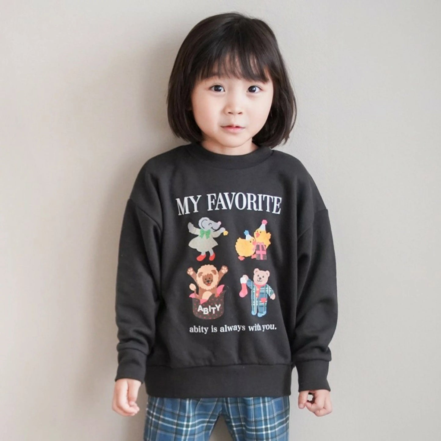 日本童裝 Branshes aBity select.印花衛衣 90-130cm 男童款 冬季 TOPS