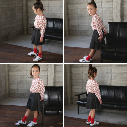 日本童裝 Branshes 牛仔裙 100-150cm 女童款 冬季 DRESSES/SKIRTS