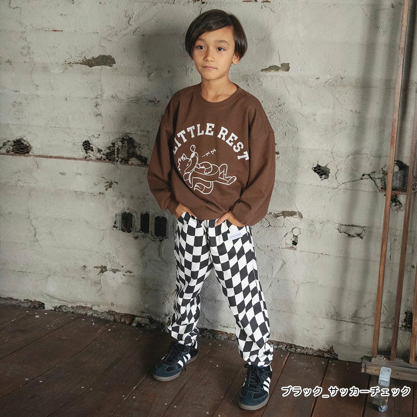 日本童裝 Branshes 運動長褲 100-150cm 男童款 冬季 PANTS