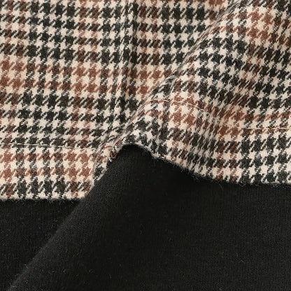 日本童裝 pe#main 假兩件格紋裙連褲 80-130cm 女童款 冬季 PANTS 聖誕紅/新年紅