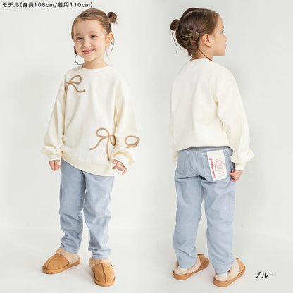 日本童裝 Branshes 燈芯絨馬卡龍長褲 90-150cm 女童款 冬季 PANTS