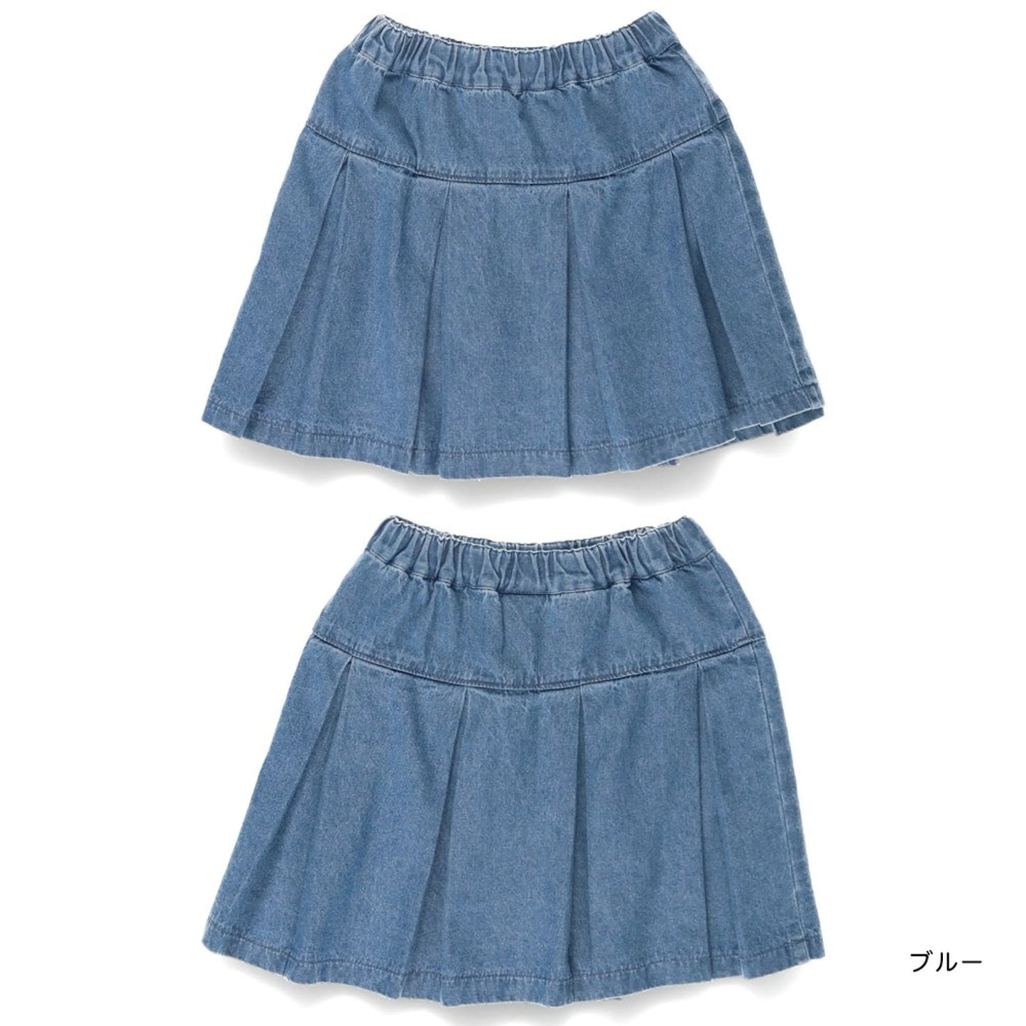 日本童裝 Branshes 牛仔裙 100-150cm 女童款 冬季 DRESSES/SKIRTS