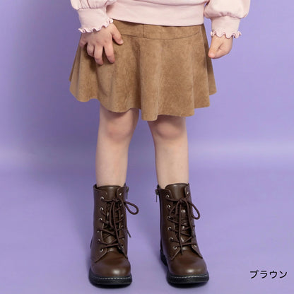 日本童裝 Branshes 麂皮短裙 90-150cm 女童款 冬季 DRESSES/SKIRTS