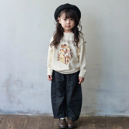 日本童裝 Branshes aBity select.印花衛衣 90-130cm 男童款/女童款 冬季 TOPS