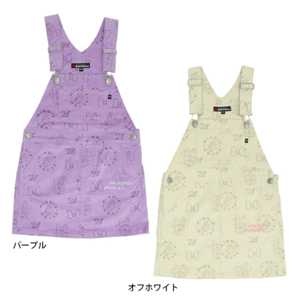 日本童裝 BDL x Disney 吊帶裙 90-130cm 女童款 冬季 SKIRTS