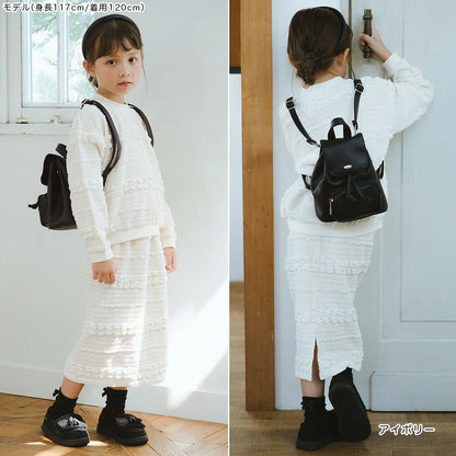 日本童裝 Branshes 提花半裙 90-150cm 女童款 冬季 DRESSES/SKIRTS