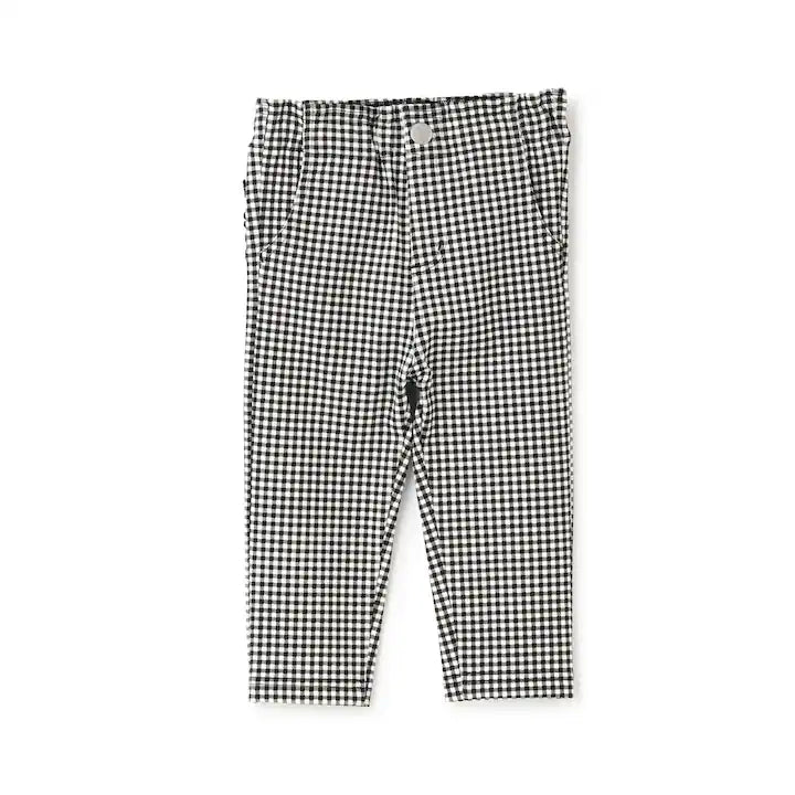 日本童裝 pe#main 【防污系列】口袋荷葉邊長褲 80-130cm 女童款 冬季 PANTS