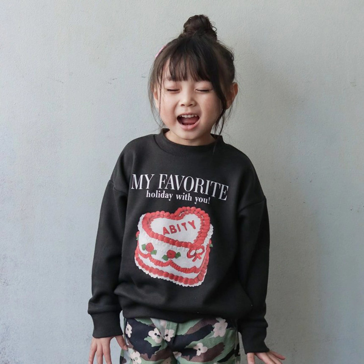 日本童裝 Branshes aBity select.印花衛衣 90-130cm 男童款/女童款 冬季 TOPS