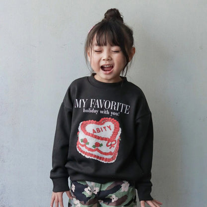 日本童裝 Branshes aBity select.印花衛衣 90-130cm 男童款/女童款 冬季 TOPS