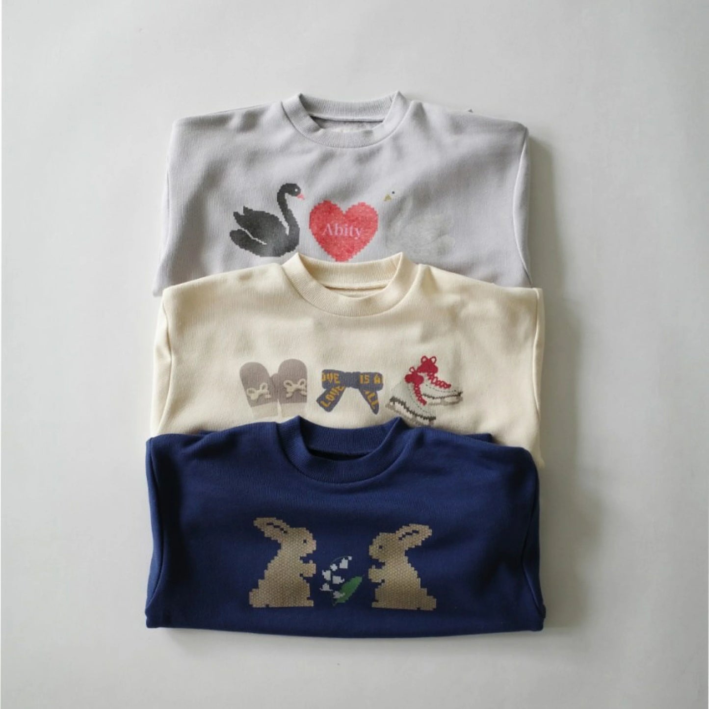 日本童裝 Branshes aBity select. 印花衛衣 90-120cm 男童款/女童款 冬季 TOPS