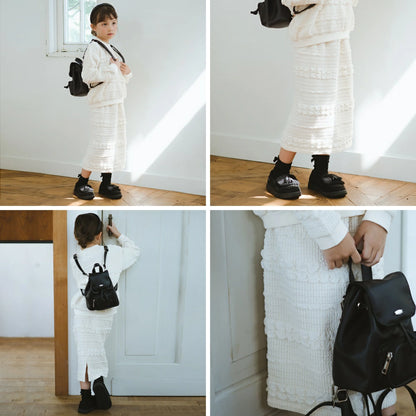 日本童裝 Branshes 提花半裙 90-150cm 女童款 冬季 DRESSES/SKIRTS