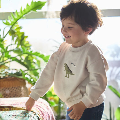 日本童裝 pe#main 動物衛衣 80-130cm 男童款 冬季 TOPS