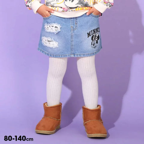 日本童裝 BDL x Disney 牛仔裙 80-140cm 女童款 冬季 SKIRTS