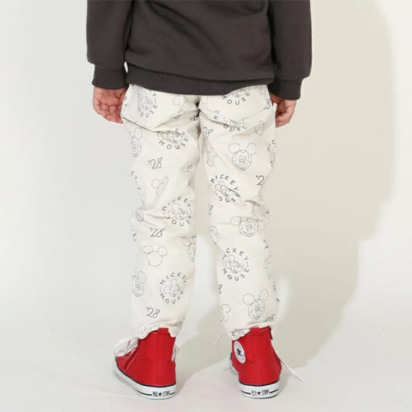 日本童裝 BDL x Disney 休閒長褲 80-140cm 男童款 冬季 PANTS