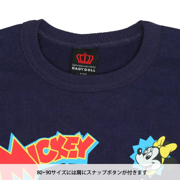 日本童裝 BDL x Disney 衛衣 80-130cm 男童款/女童款 初生嬰兒 冬季 TOPS