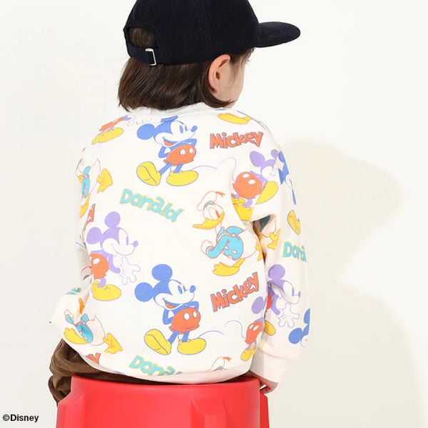 日本童裝 BDL x Disney 親子裝 衛衣 80-150cm 男童款/女童款 冬季 TOPS