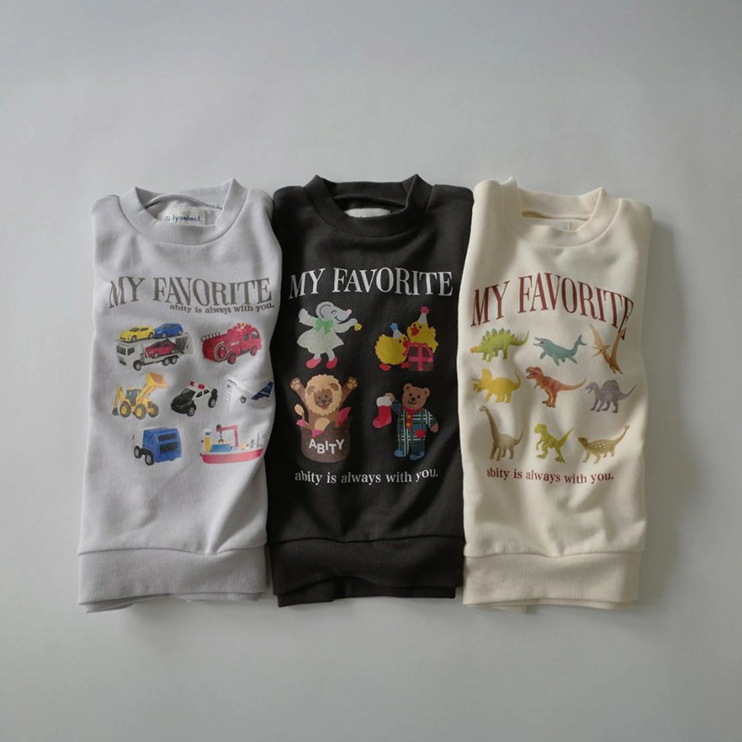 日本童裝 Branshes aBity select.印花衛衣 90-130cm 男童款 冬季 TOPS