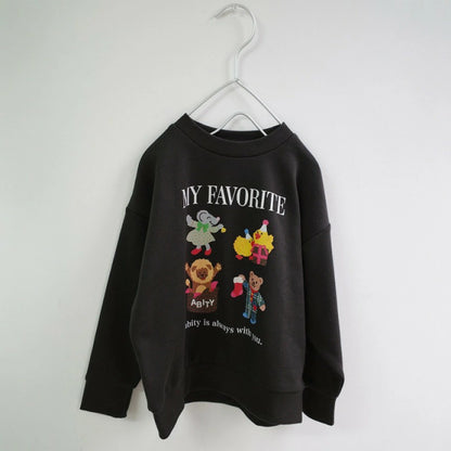 日本童裝 Branshes aBity select.印花衛衣 90-130cm 男童款 冬季 TOPS