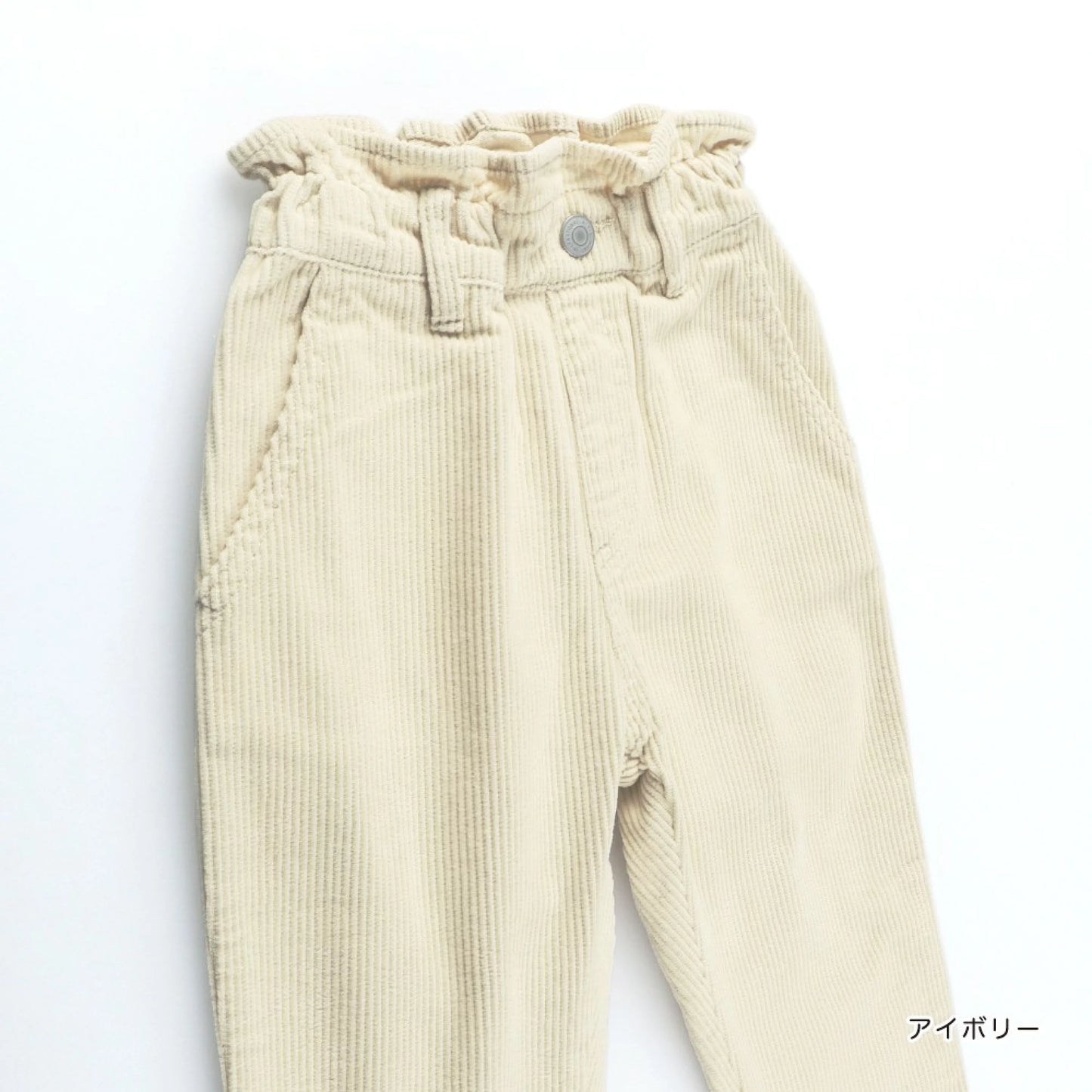 日本童裝 Branshes 燈芯絨馬卡龍長褲 90-150cm 女童款 冬季 PANTS