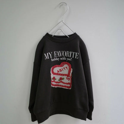 日本童裝 Branshes aBity select.印花衛衣 90-130cm 男童款/女童款 冬季 TOPS