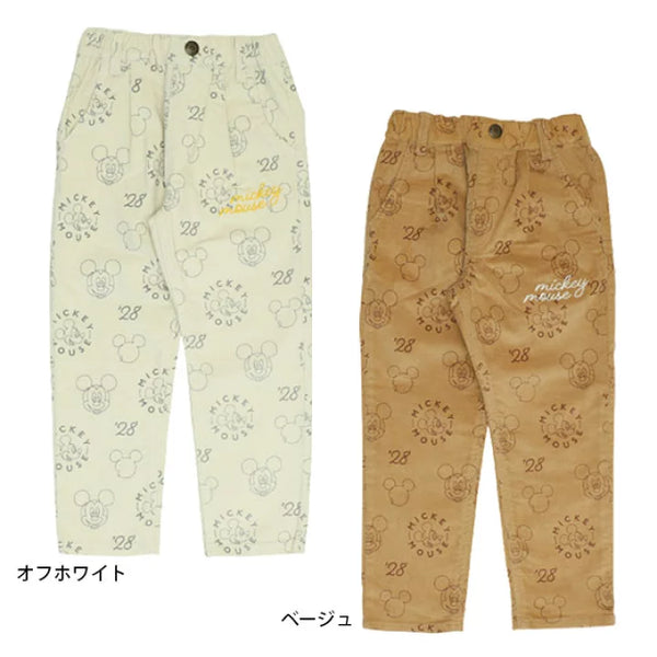 日本童裝 BDL x Disney 休閒長褲 80-140cm 男童款 冬季 PANTS