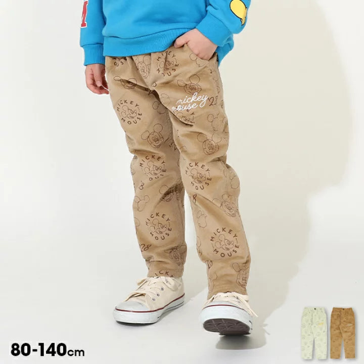 日本童裝 BDL x Disney 休閒長褲 80-140cm 男童款 冬季 PANTS