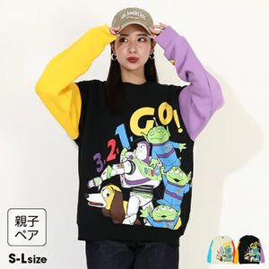 日本童裝 BDL x Disney Toy Story 親子裝 抓毛衛衣 S-L 大人款 冬季 TOPS