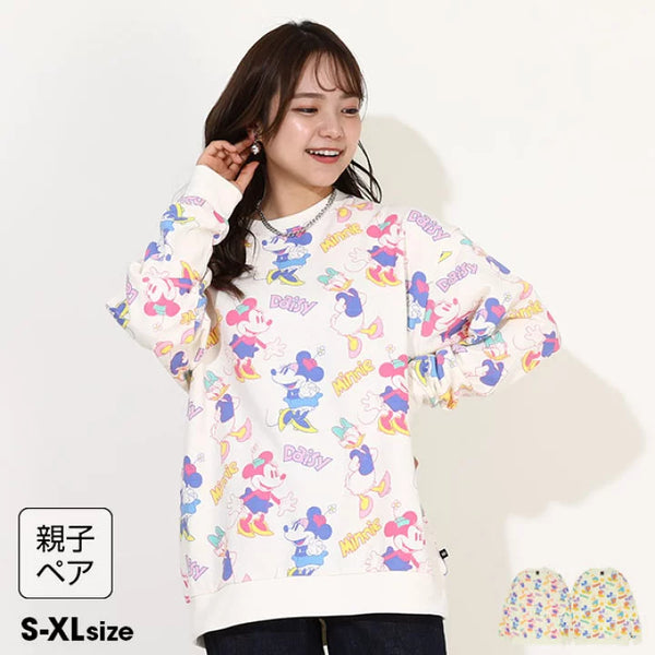 日本童裝 BDL x Disney 親子裝 衛衣 S-XL 大人款 冬季 TOPS