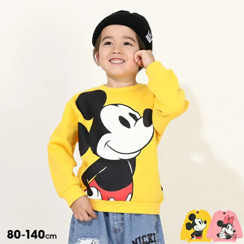 日本童裝 BDL x Disney 抓毛衛衣 80-140cm 女童款 冬季 TOPS