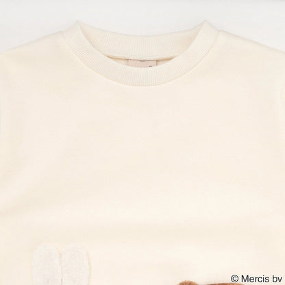 日本童裝 pe#main x miffy 毛毛圖案衛衣 80-130cm 男童款/女童款 冬季 TOPS