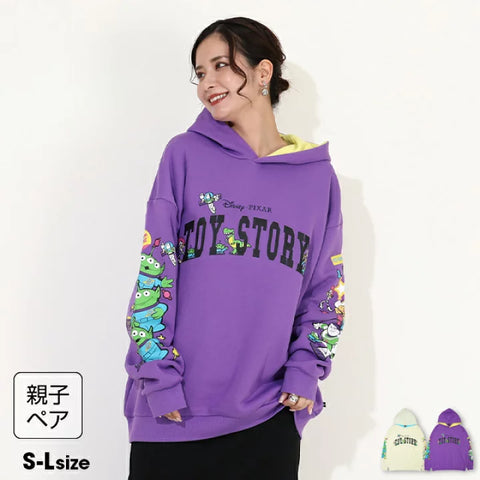 日本童裝 BDL x Disney Toy Story 親子裝 連帽衛衣 S-L 大人款 冬季 TOPS