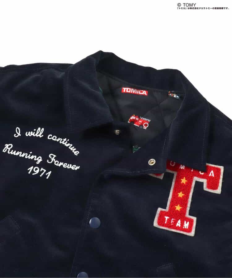 日本童裝 BREEZE x TOMICA 夾棉翻貨外套 80-130cm 男童款 冬季 (適合初秋、香港平均溫度、寒冷天氣）OUTERWEAR