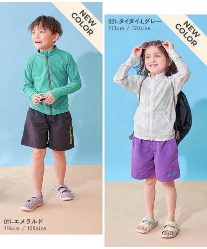 Japanese children's clothing dev!rock waterproof series stand collar thin jacket 100-160cm boys/girls spring and summer outerwear